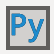 Python script icon.