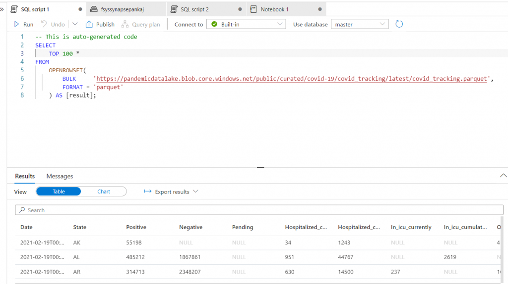 Azure Synapse Analytics — Introduction